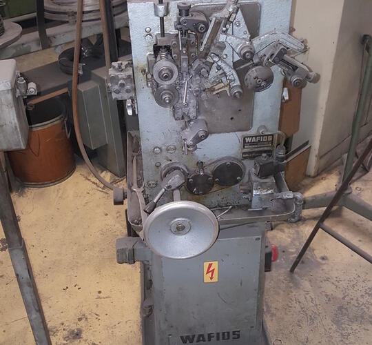 Used WAFIOS UFM 8 Wire Spring coiler | Asset-Trade