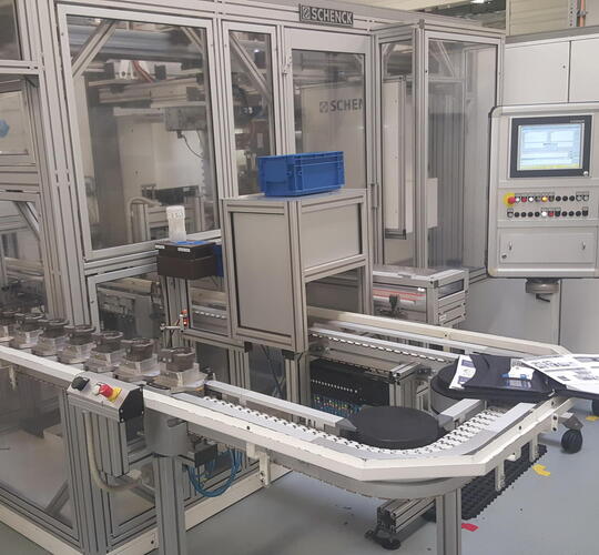 Used SCHENK 210 MBRS Balancer for Turbocharger | Asset-Trade