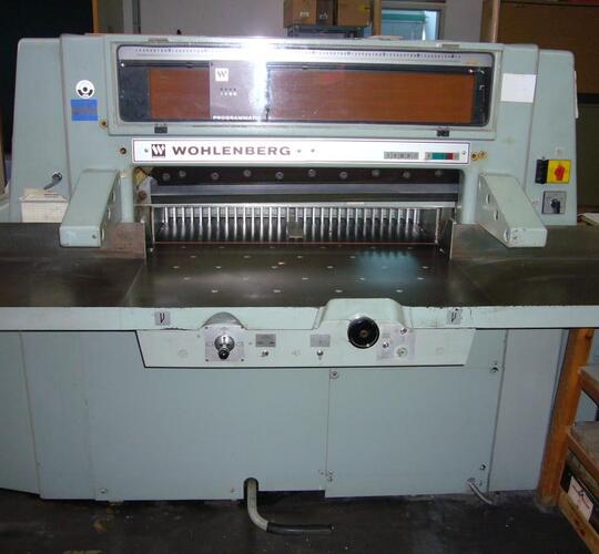 Used WOHLBERG - P 92 High-speed cutter for Sale | Asset-Trade