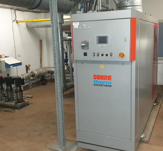 Second Hand SOKRATHERM  GG 140 gas-fueled cogeneration unit for sale | Asset-Trade