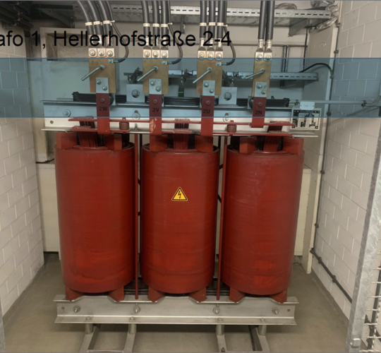 Second hand May & Christe GmbH DG 806-10 R 10kV 400V Dyn5 Build 1987 2500 kg